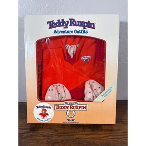 Vintage 1985 Teddy Ruxpin Sleeping Outfit Worlds of Wonder Adventure Outfits NEW